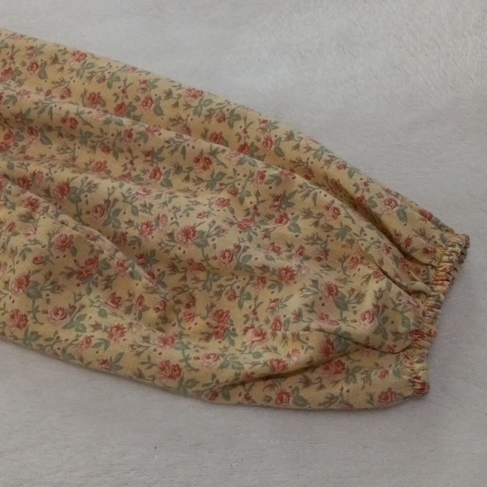 Vintage 70s Carla Gay Prairie Dress Floral Cottagecore Gunne Sax Style Midi - Picture 11 of 16